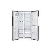 LG Réfrigérateur Américain | 606L | Compresseur linéaire | Total No Frost | Smart Diagnosis | Moist Balance Crisper | Door in Door ® | F, LG GSJ360DIDV